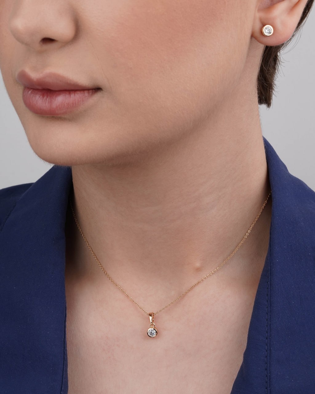 نیمست نگین دار مینیمال برند ژوپینگ