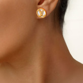 گوشواره استیل LV