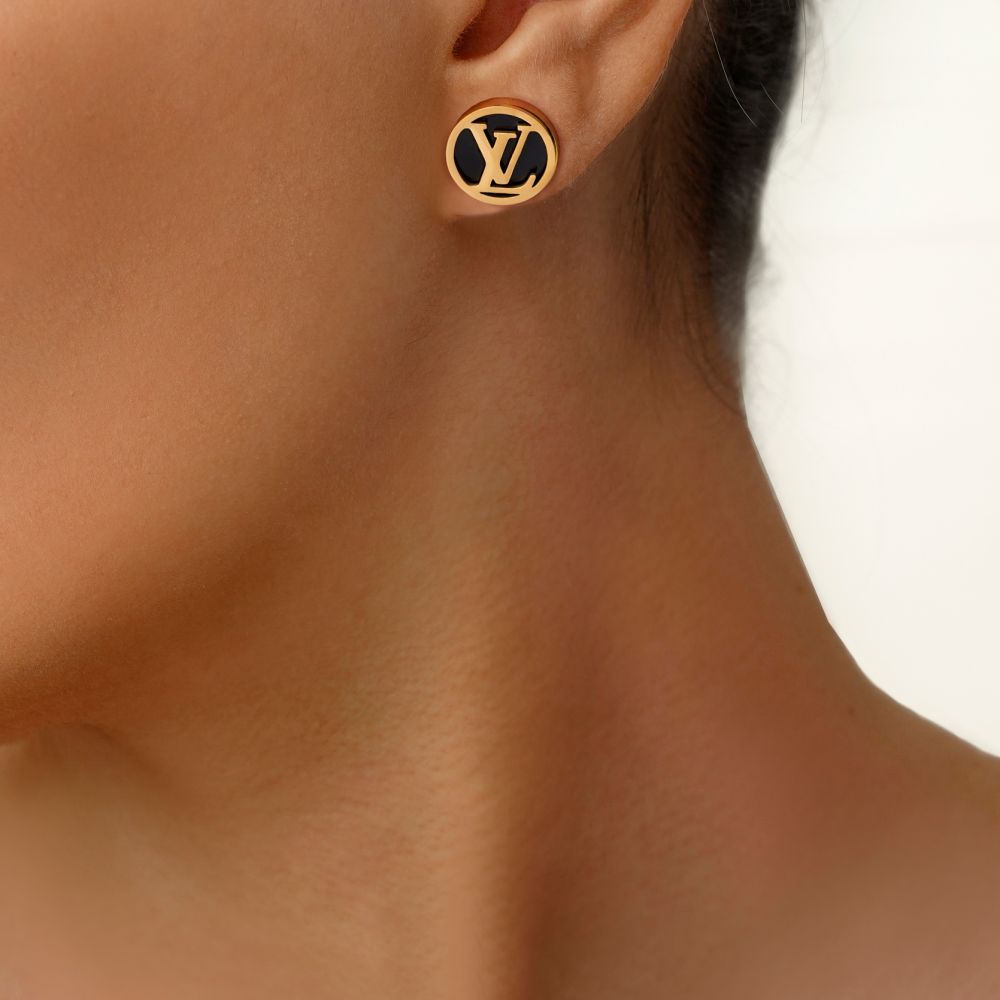 گوشواره  استیل LV