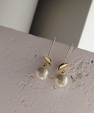 گوشواره فانتزی طرح مروارید